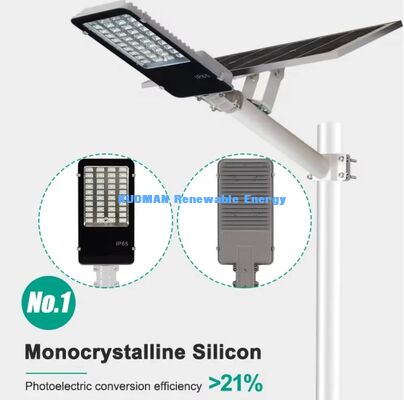 Anti Rust Aluminum Housing Solar Street Light Coastal Humid Area Use Light