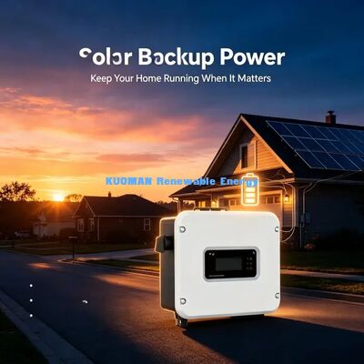 Low Noise ≤25dB Grid Connected Solar Inverter IP65 Outdoor Wall Mount Inverter