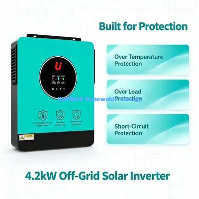 4200W MPPT Solar Charger Inverter Over Temperature Overload Short Circuit Protect