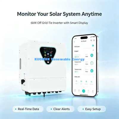 Off Grid Tie 6000W Solar Hybrid Inverter Battery Charger For Home Solar System