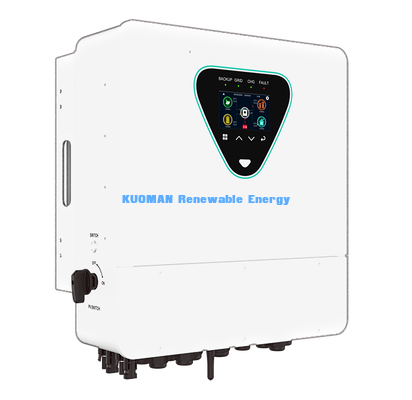 6KW Grid-Tied Off-Grid Hybrid Solar Inverter Dual AC Input Backup Power