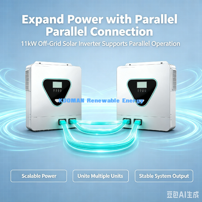48V Battery 11KW Off Grid Solar Inverter Overcharge Overload Short Circuit Full Protection