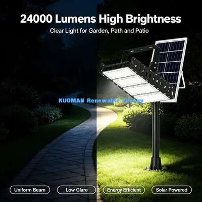 200W Heavy Duty Solar LED Modular Flood Light IP65 -40℃~+55℃ Working Temp Outdoor Tunnel Light
