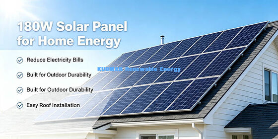 All‑Season 200W‑210W Solar Power Panel, Excellent Temperature Coefficient Mono‑Crystalline PV Equipment