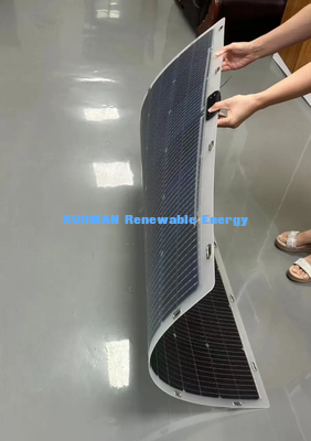 50W Light‑Duty Flexible Solar Panel, Foldable Portable Solar Power Supply for Outdoor Travel & Emergency Backup