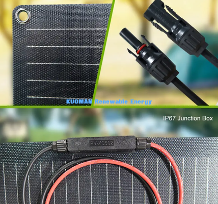 200W Curved Flexible Solar Panel | High‑Efficiency Off‑Grid Power for RV, Yacht, Balcony & Emergency Backup