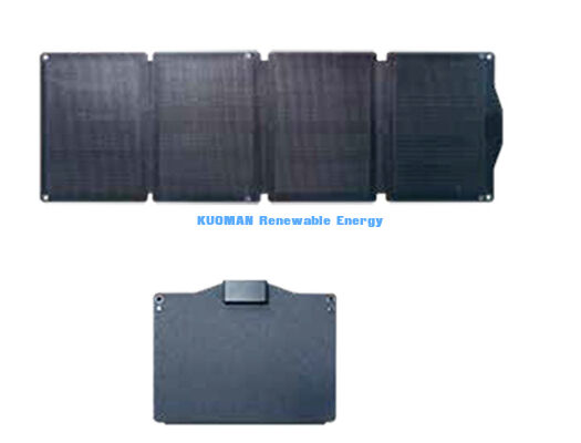 Compact Foldable 50W Solar Charger Panel, Carbon‑Fiber Optional for Outdoor Adventure