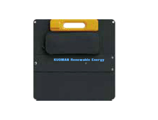 100W Waterproof Fold‑Up Solar Panel, Monocrystalline Portable Solar Charger for Portable Power Stations