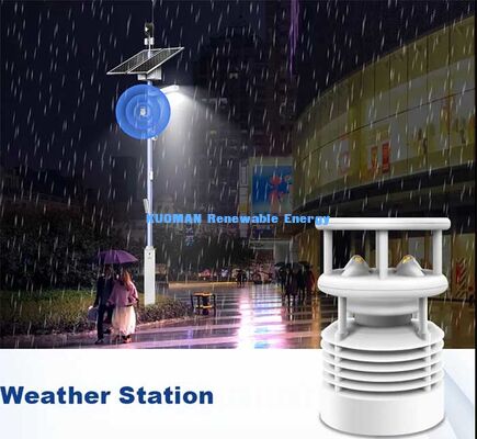 Waterproof Emergency Call System Solar Smart Pole, Full‑Duplex Audio Intercom 
